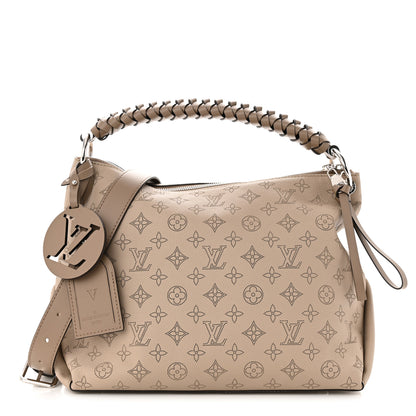 Louis Vuitton Mahina Beaubourg Hobo MM Galet 1 of 10
