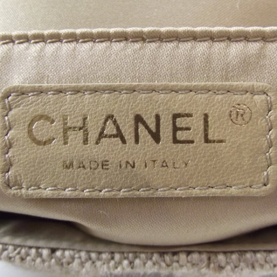 Chanel Tweed Raffia Coco Country Jumbo Flap 9 of 13