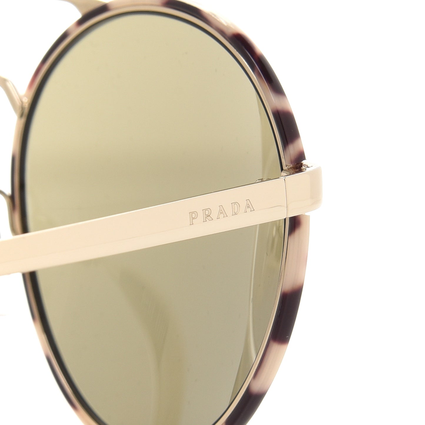 Round Sunglasses SPR51S Tortoise