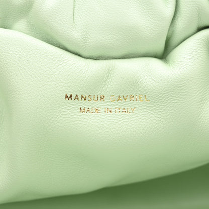 Mansur Gavriel Lambskin Mini Cloud Clutch Sage 6 of 11