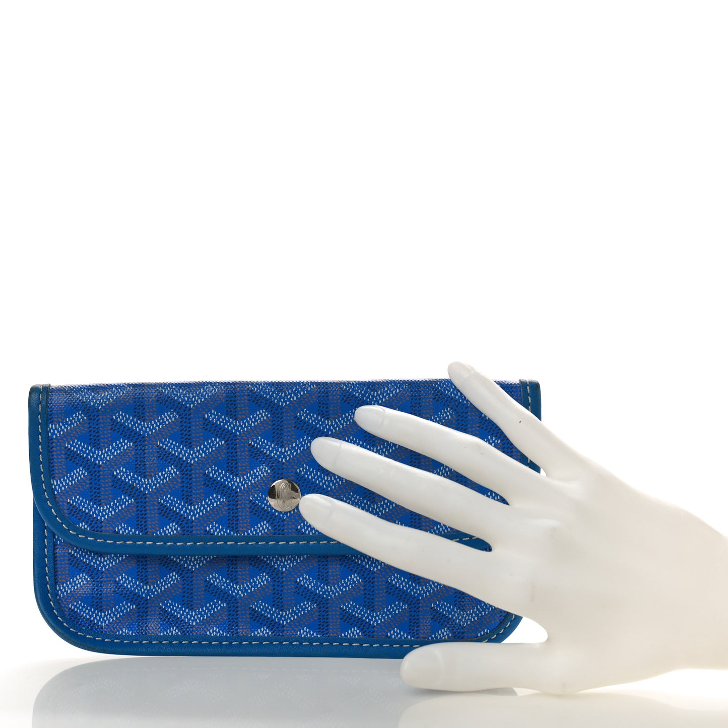 Goyardine Pouch Sky Blue