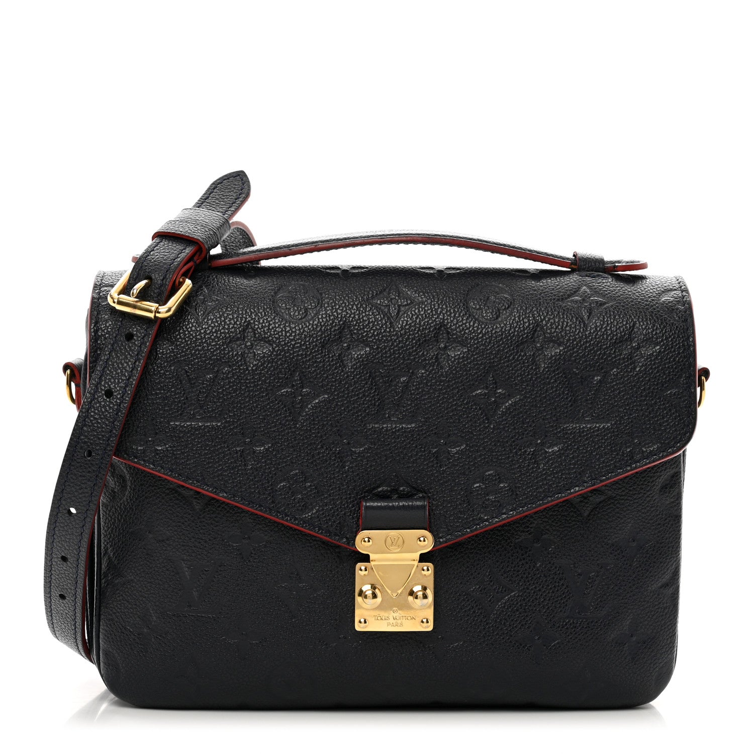 Louis Vuitton Empreinte Pochette Metis Marine Rouge 1 of 11