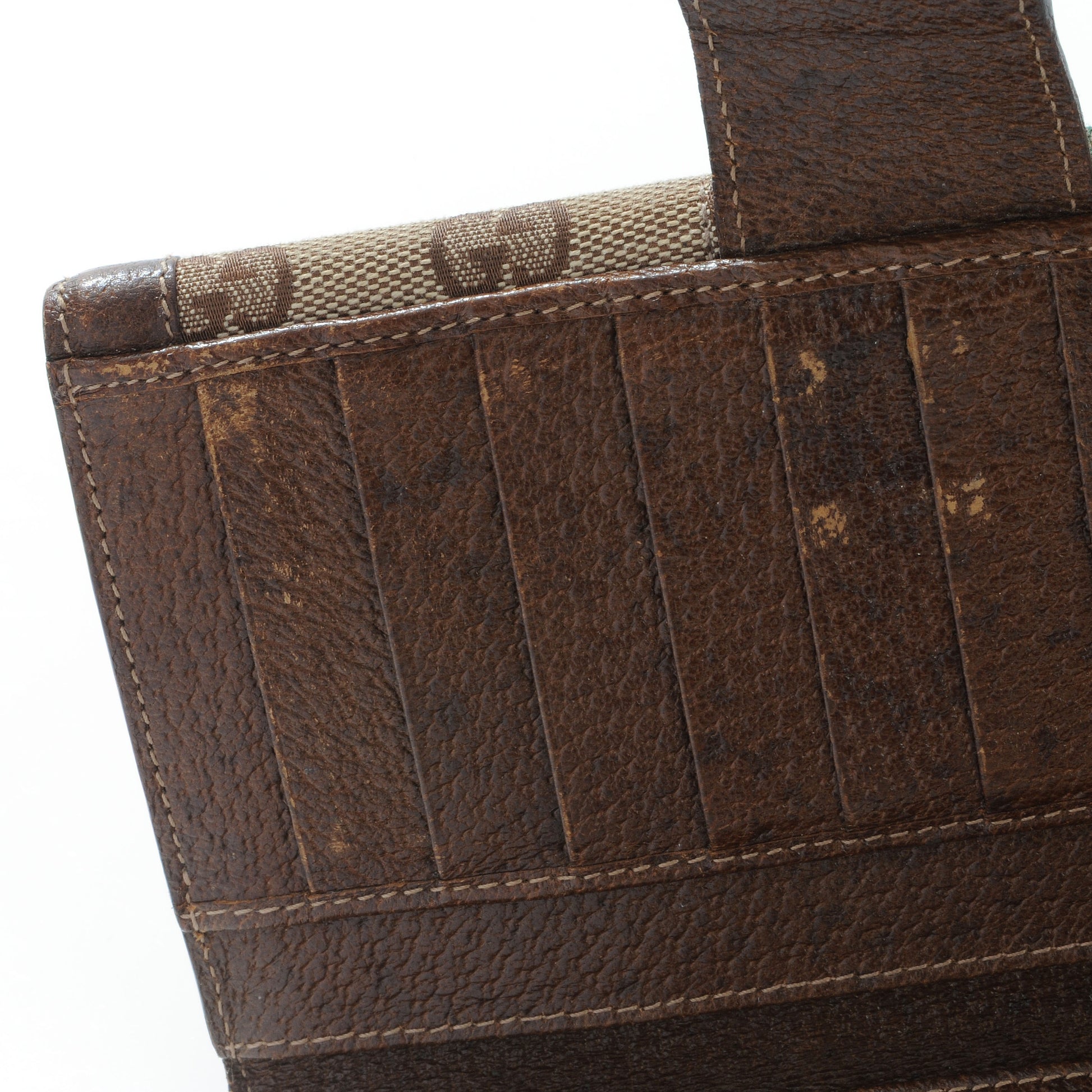 Gucci Monogram Web Grommet Continental Wallet Ebony 8 of 10