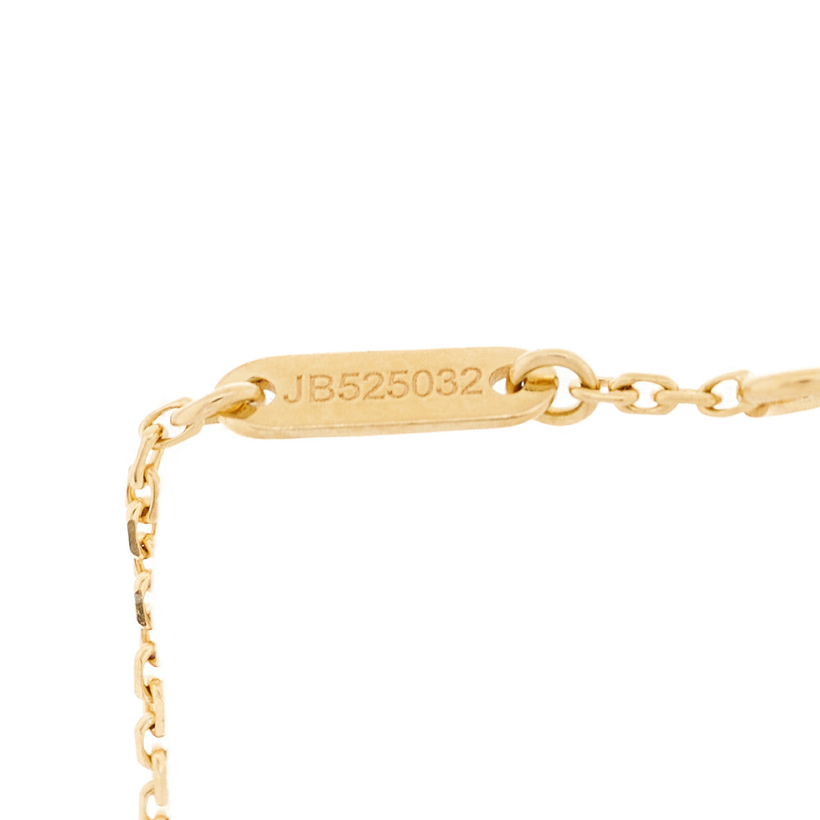 Van Cleef & Arpels 18K Yellow Gold Mother of Pearl Sweet Alhambra Bracelet 4 of 6