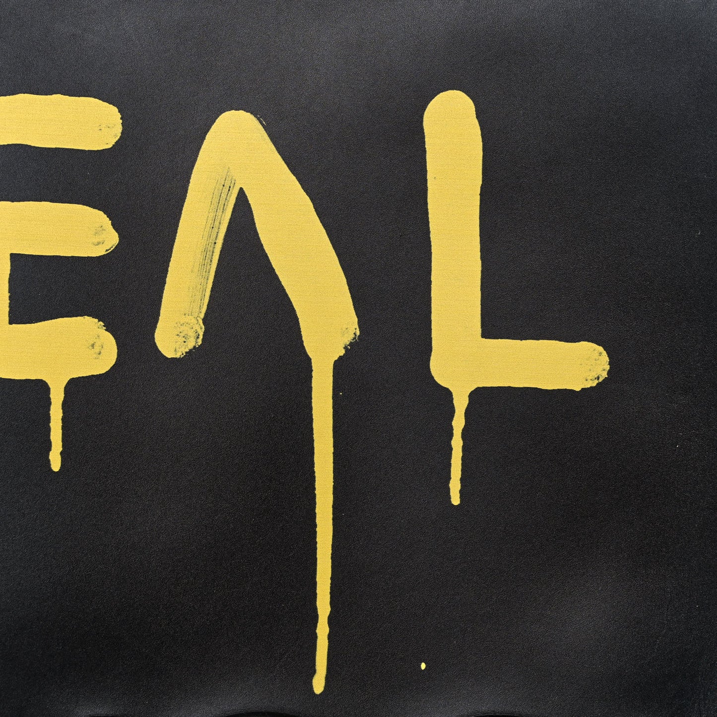 Calfskin GucciGhost Real Large XL Tote Black Yellow