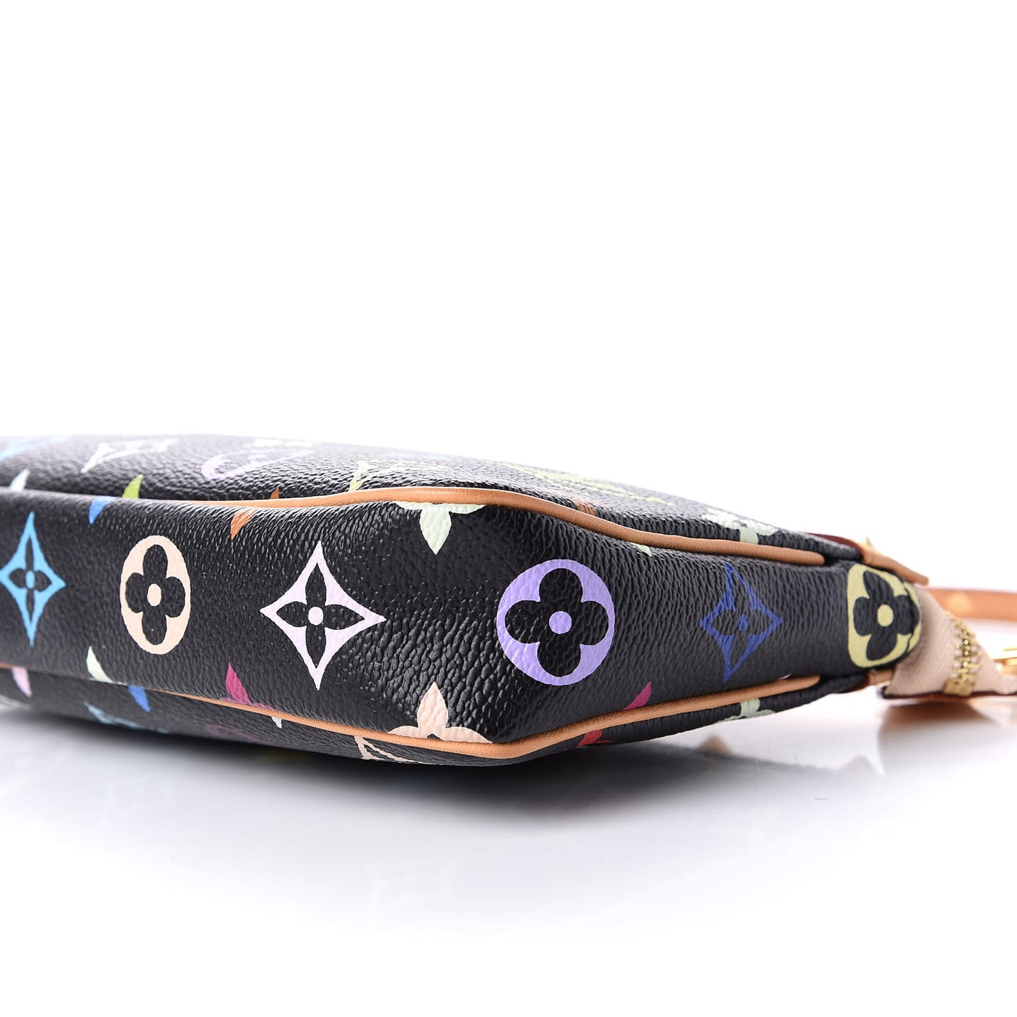Monogram Multicolor Pochette Accessories Black