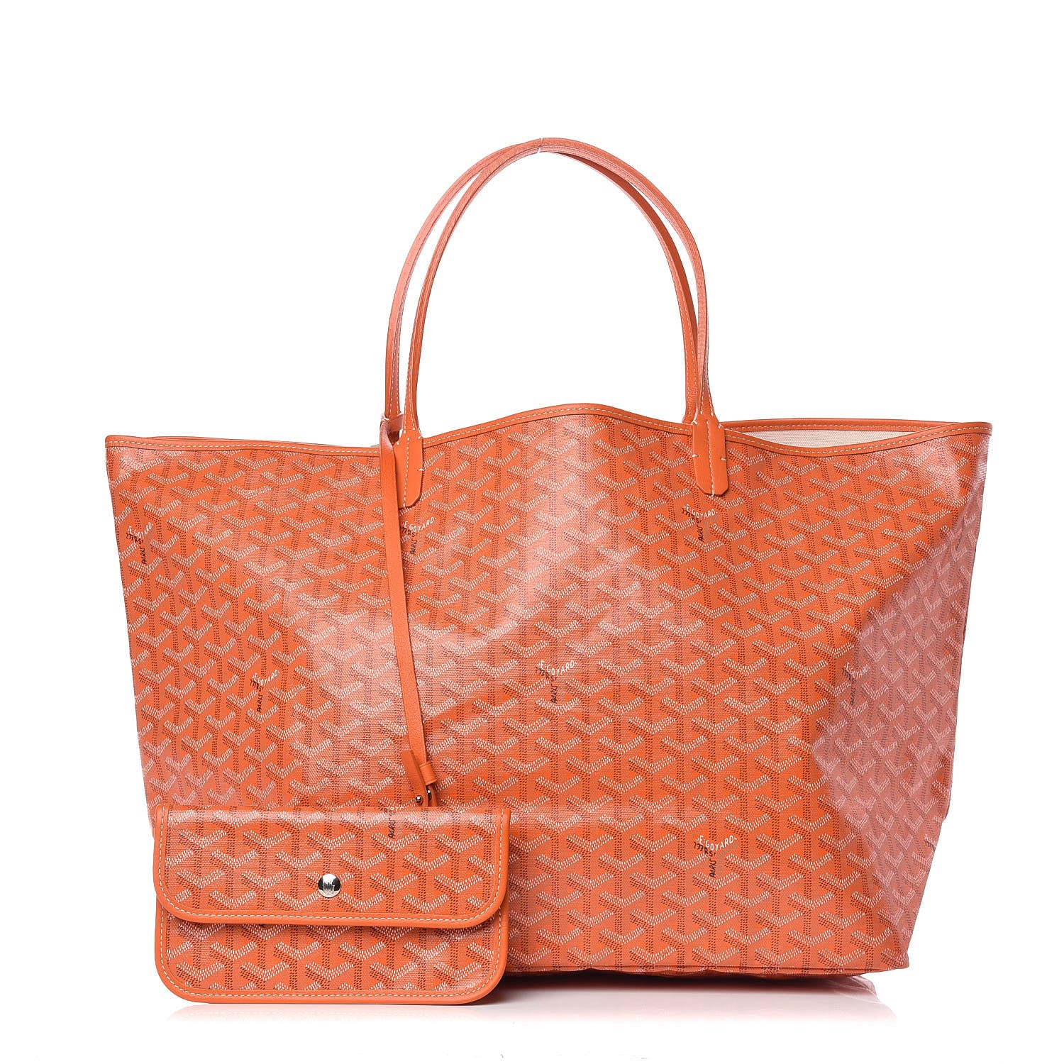 Goyard Goyardine Saint Louis GM Orange 1 of 11