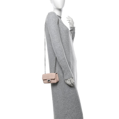 Chanel Galuchat Stingray Crystal Embellished 2.55 Reissue Mini Flap Light Pink 2 of 13