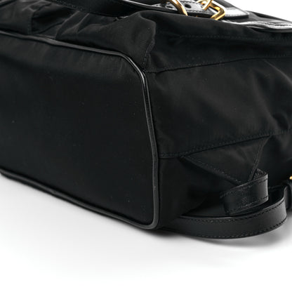 Prada Tessuto Nylon Vitello Backpack Black 8 of 8