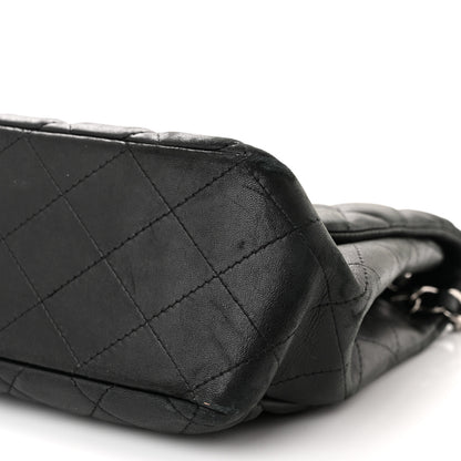 Chanel Lambskin Quilted Jumbo Single Flap Black 10 of 15
