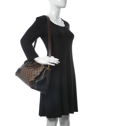 Louis Vuitton Cuir Taurillon Damier Ebene Normandy Black 3 of 12