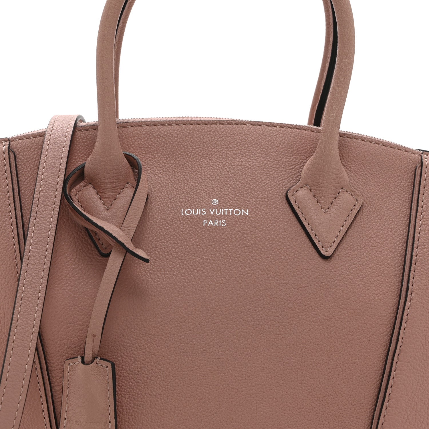 Louis Vuitton Veau Cachemire Soft Lockit PM Magnolia 8 of 10