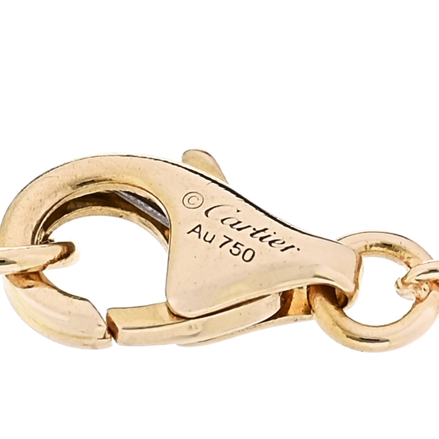 18K Yellow Gold Interlocking LOVE Bracelet