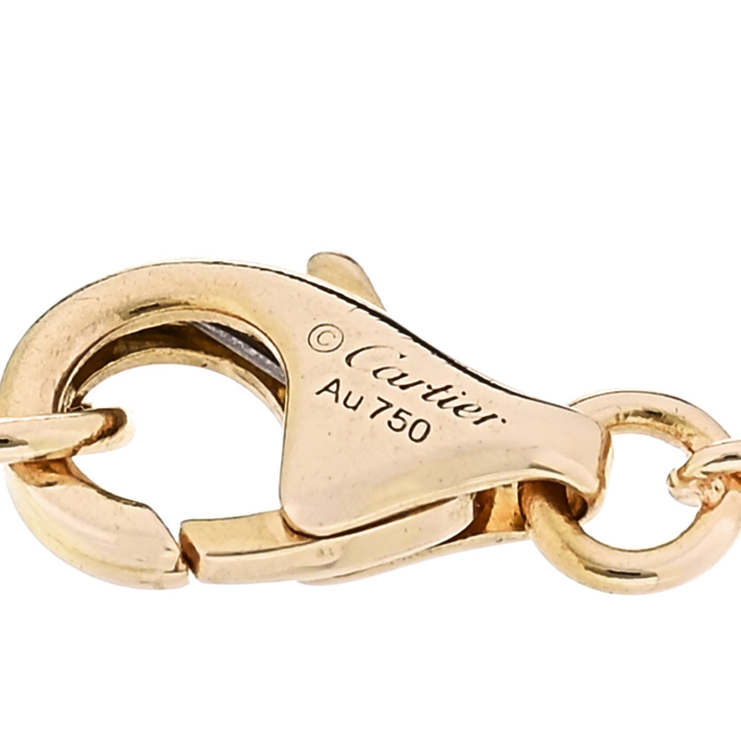 Cartier 18K Yellow Gold Interlocking LOVE Bracelet 4 of 4