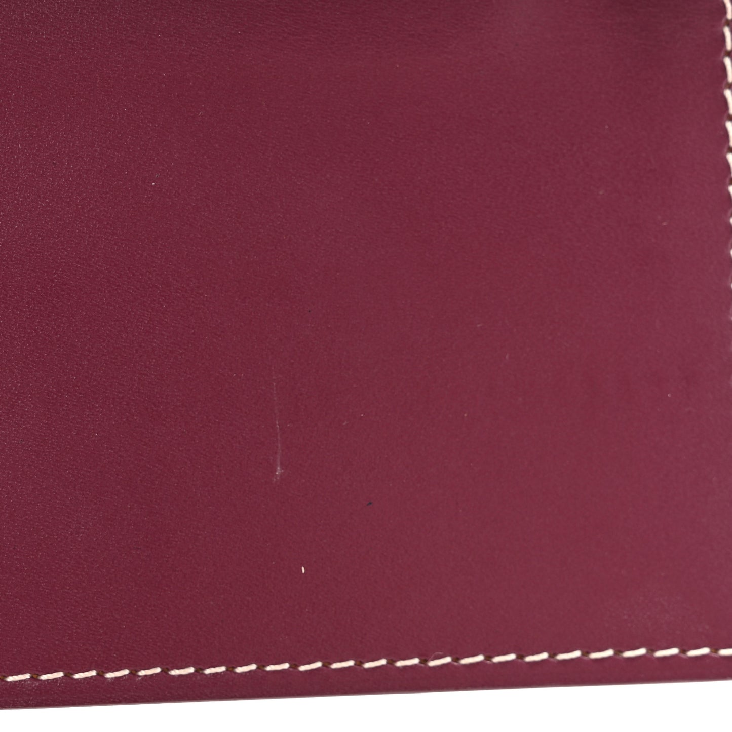 Goyardine Varenne Long Wallet Burgundy