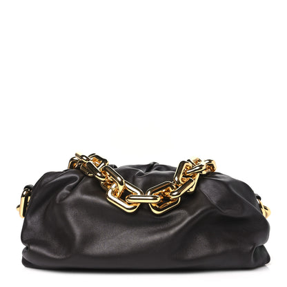 Bottega Veneta Calfskin The Pouch Chain Fondant 1 of 10