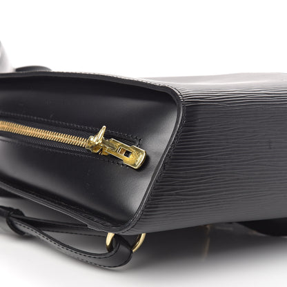 Louis Vuitton Epi Mabillon Backpack Black 5 of 9