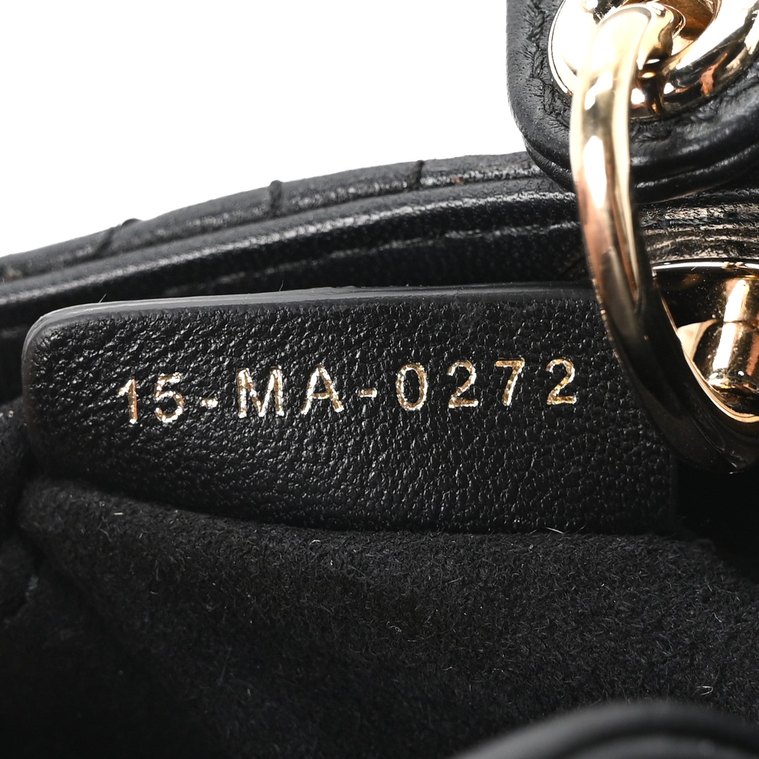 Christian Dior Lambskin Cannage Micro Lady Dior Black 7 of 11