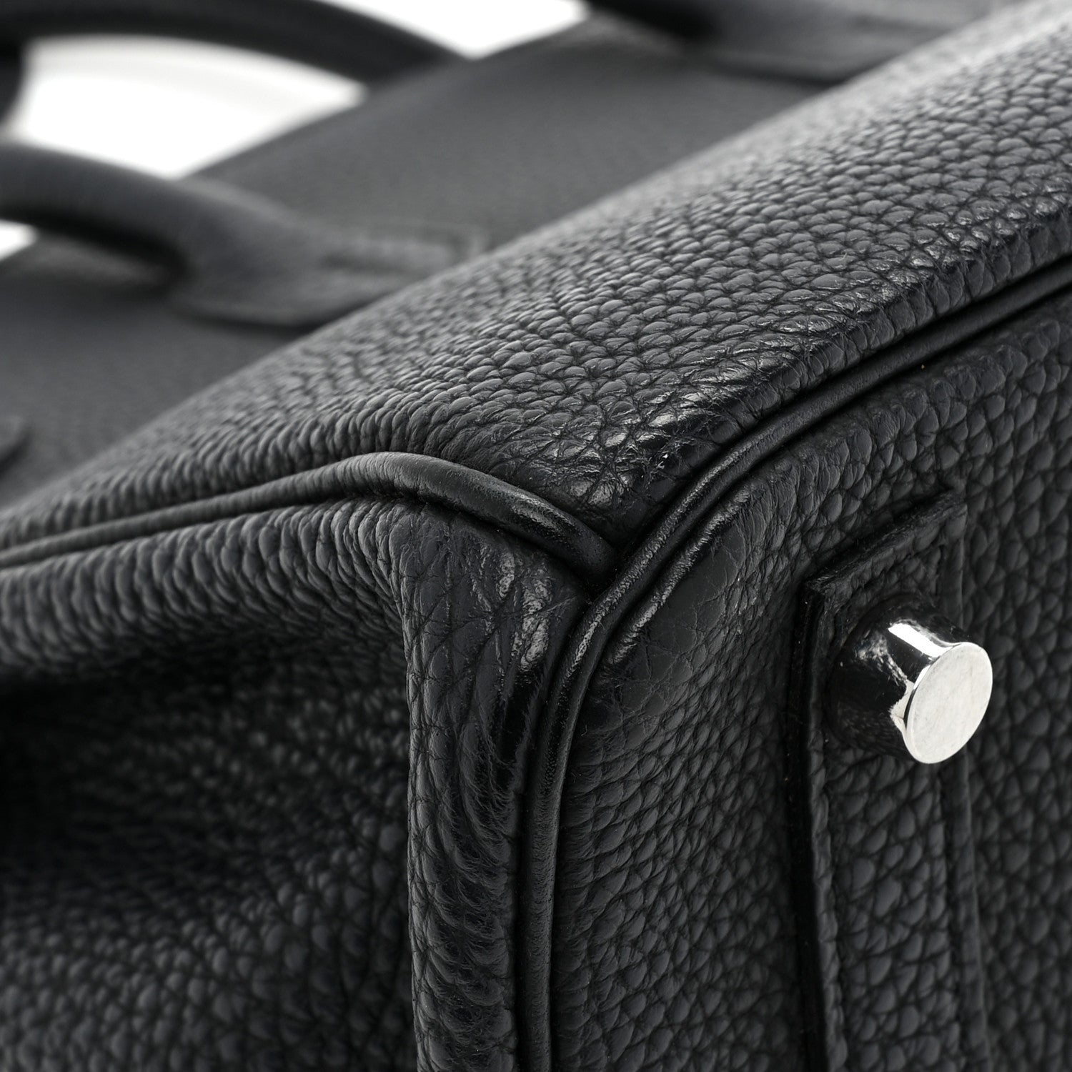 Hermes Togo Birkin 25 Black 12 of 13