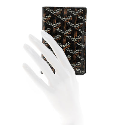 Goyard Goyardine Saint Pierre Card Holder Black 3 of 8