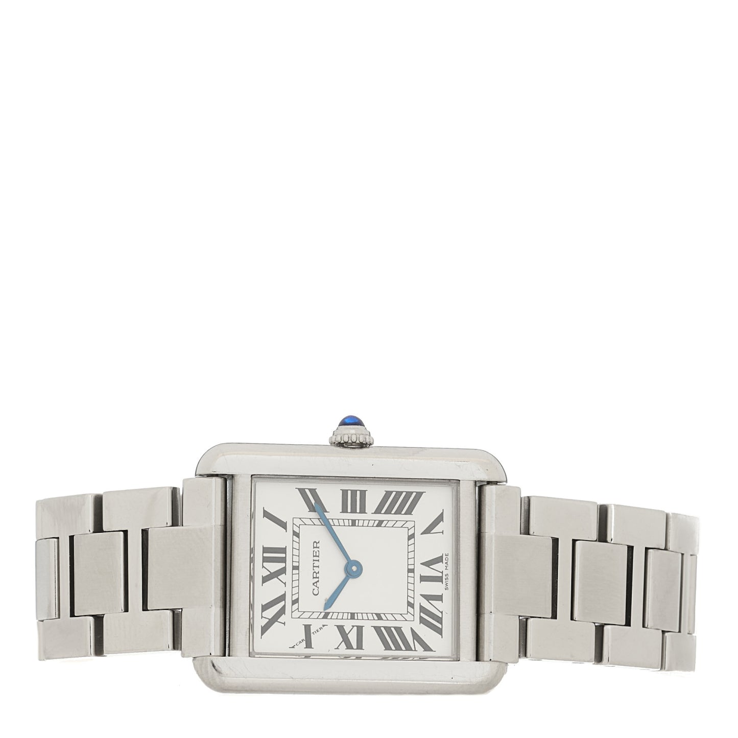 Stainless Steel 24mm Tank Solo Quartz Watch