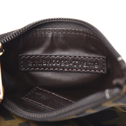 Fendi Zucca Spamati Mini Pouch Tobacco Moro 6 of 6