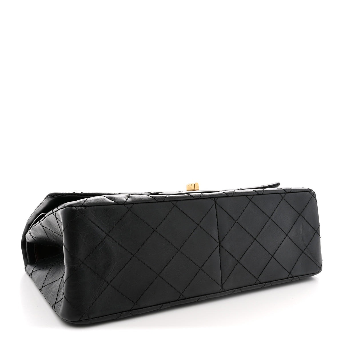 Chanel Aged Calfskin Quilted 2.55 Reissue 227 Flap Black 4 of 10
