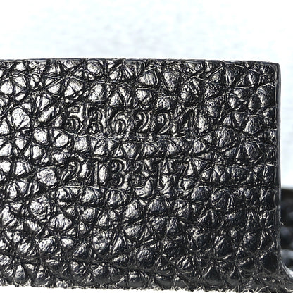 Gucci Pebbled Calfskin Medium Soho Flap Crossbody Black 8 of 9