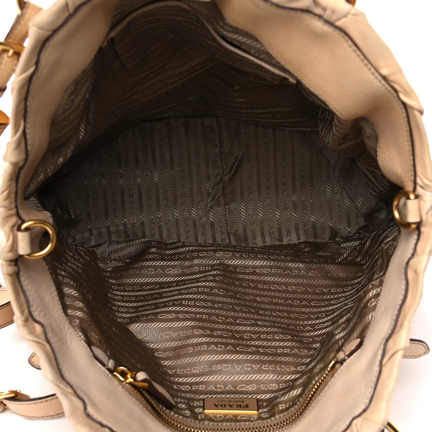 Nappa Gaufre Tote Cammeo