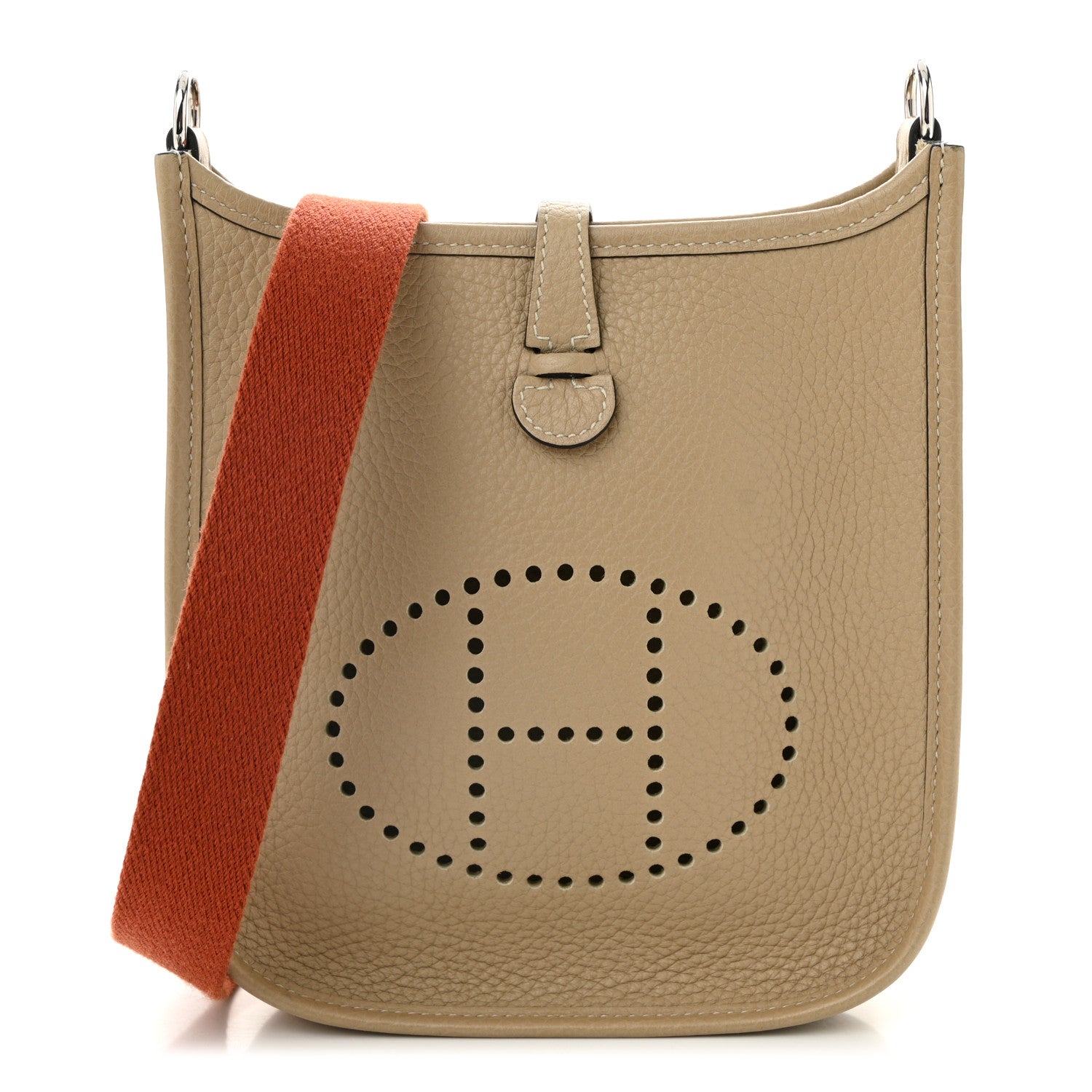 Hermes Taurillon Clemence Amazone Evelyne TPM Trench Cuivre 1 of 11