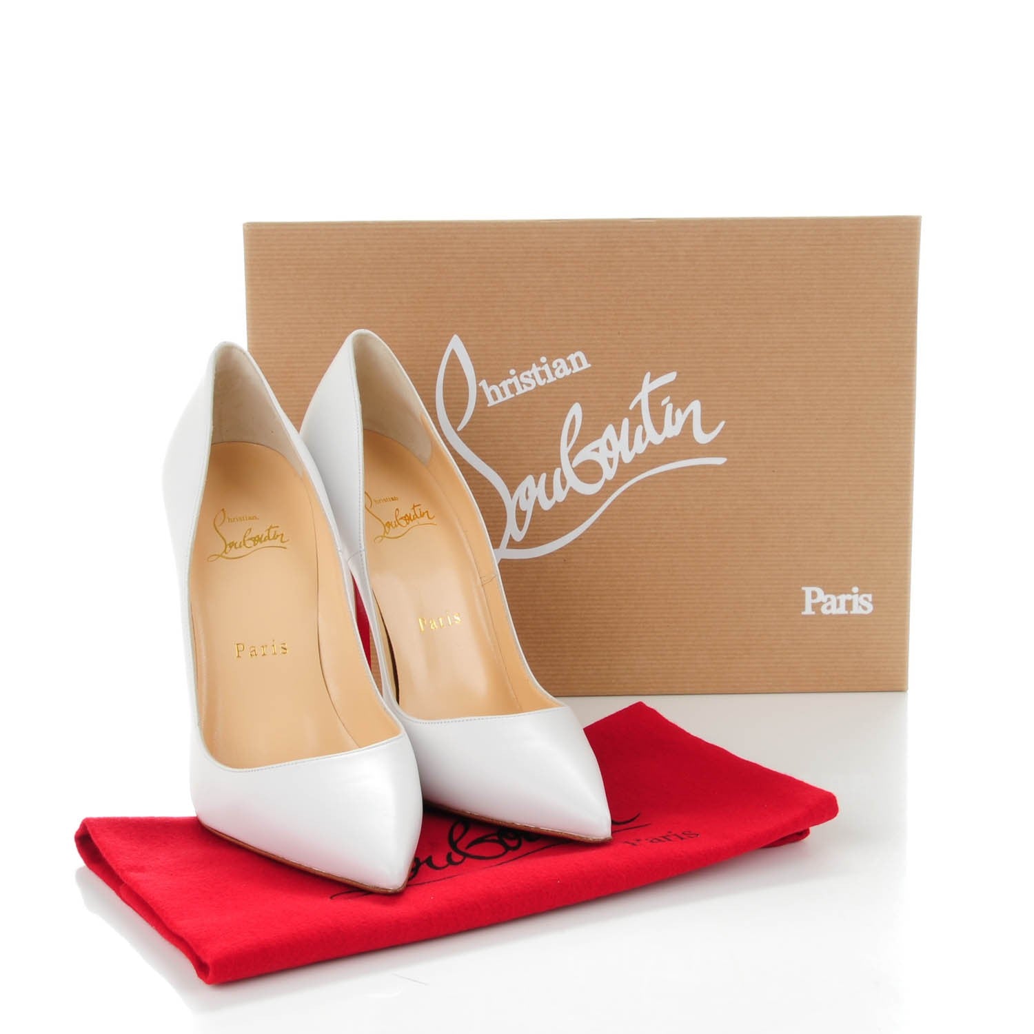 Christian Louboutin Kid So Kate 120 Pumps 37.5 White 8 of 8