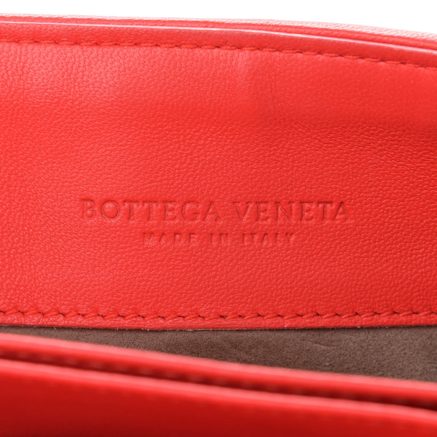 Nappa Intrecciato Baby Olimpia Shoulder Bag Vesuvio