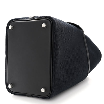 Hermes Toile Goeland Swift Cargo Picotin Lock 18 Caban Black 10 of 11
