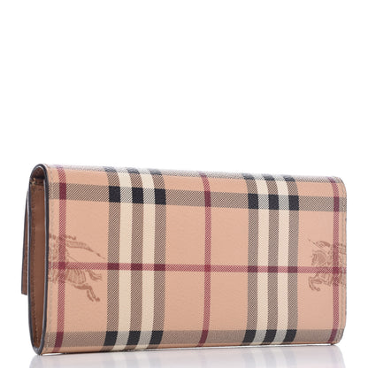 Burberry Haymarket Check Halton Wallet Tan 3 of 9