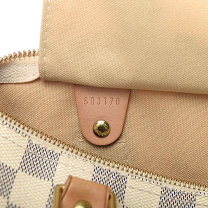 Louis Vuitton Damier Azur Speedy 30 8 of 12