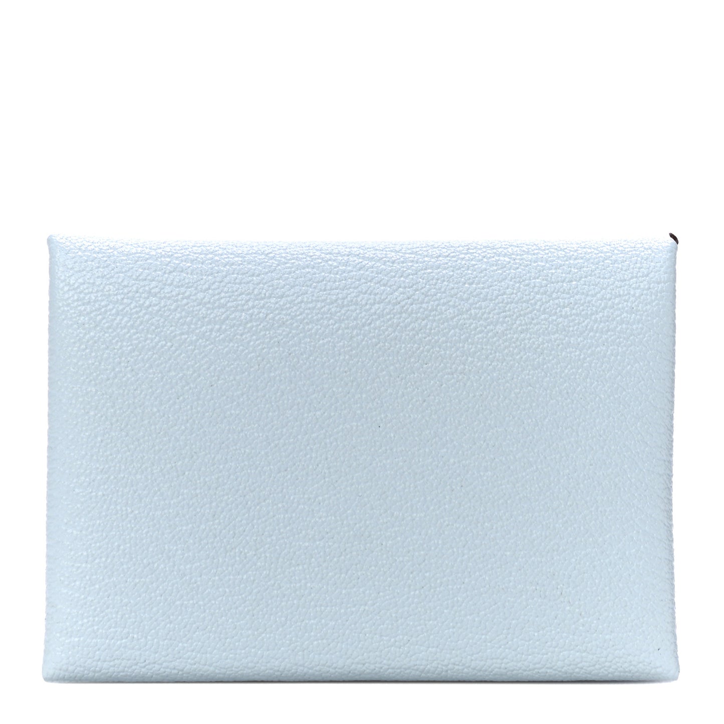Chevre Mysore Verso Calvi Duo Card Case Bleu Brume Cuivre
