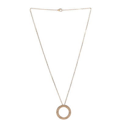 Cartier 18K Yellow Gold LOVE Pendant Necklace 3 of 5
