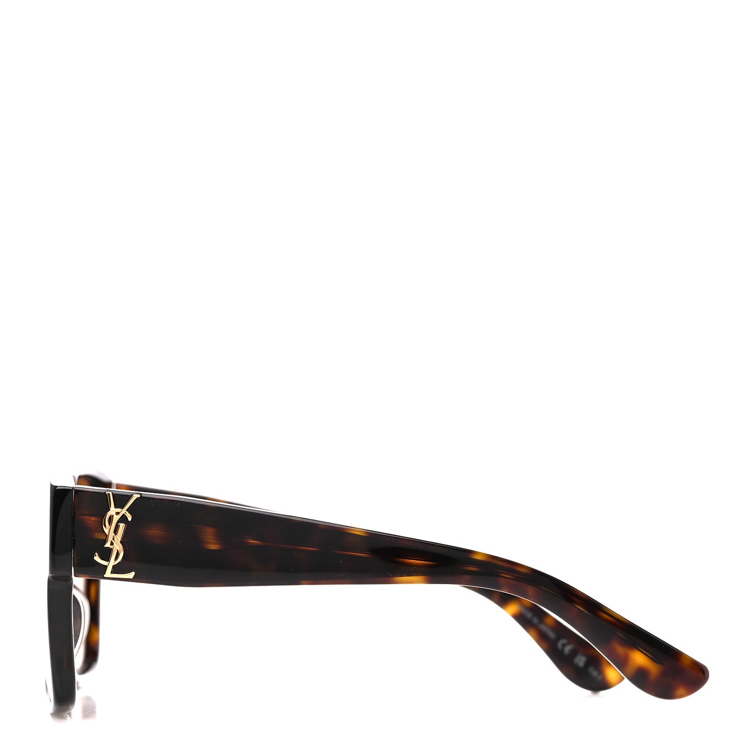 Saint Laurent Acetate Square SL M9N Sunglasses Tortoise 3 of 7