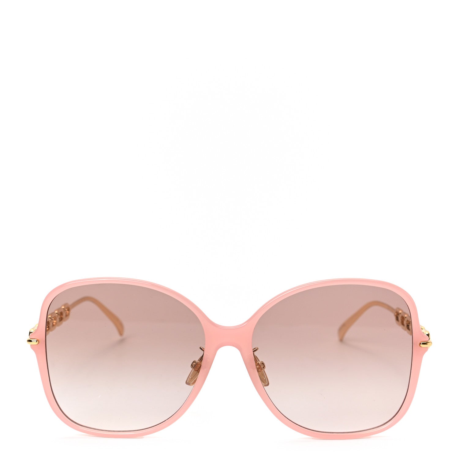 Louis Vuitton Metal My LV Chain Two Square Sunglasses Z1940U Pink 2 of 6