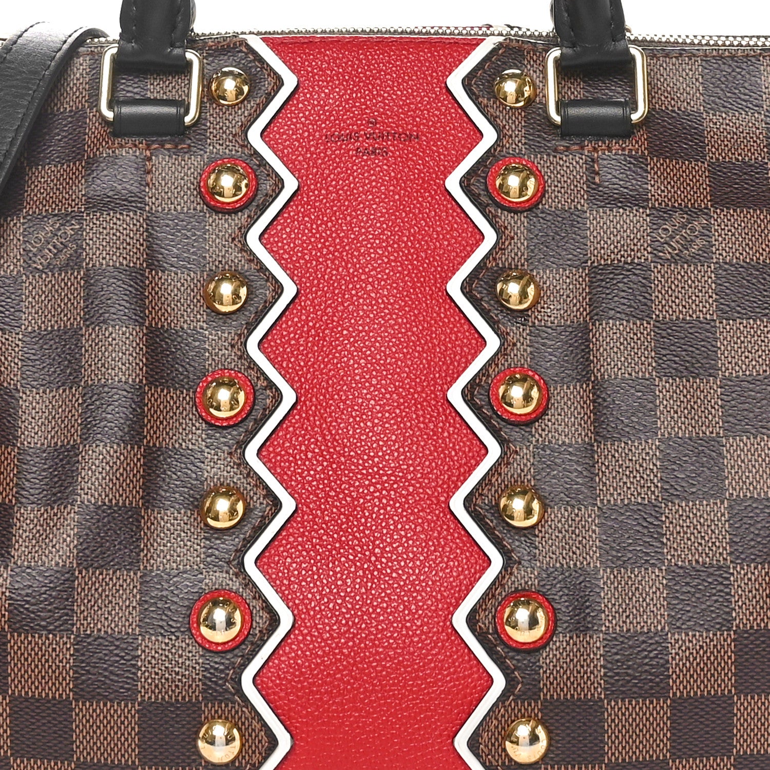 Louis Vuitton Damier Ebene Karakoram Speedy Bandouliere 30 9 of 11