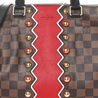 Louis Vuitton Damier Ebene Karakoram Speedy Bandouliere 30 9 of 11