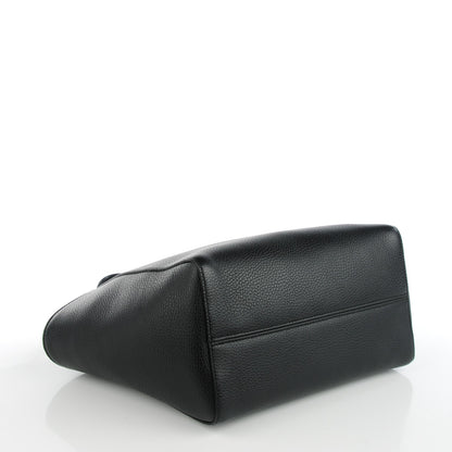 Gucci Pebbled Calfskin Small Swing Tote Black 4 of 6