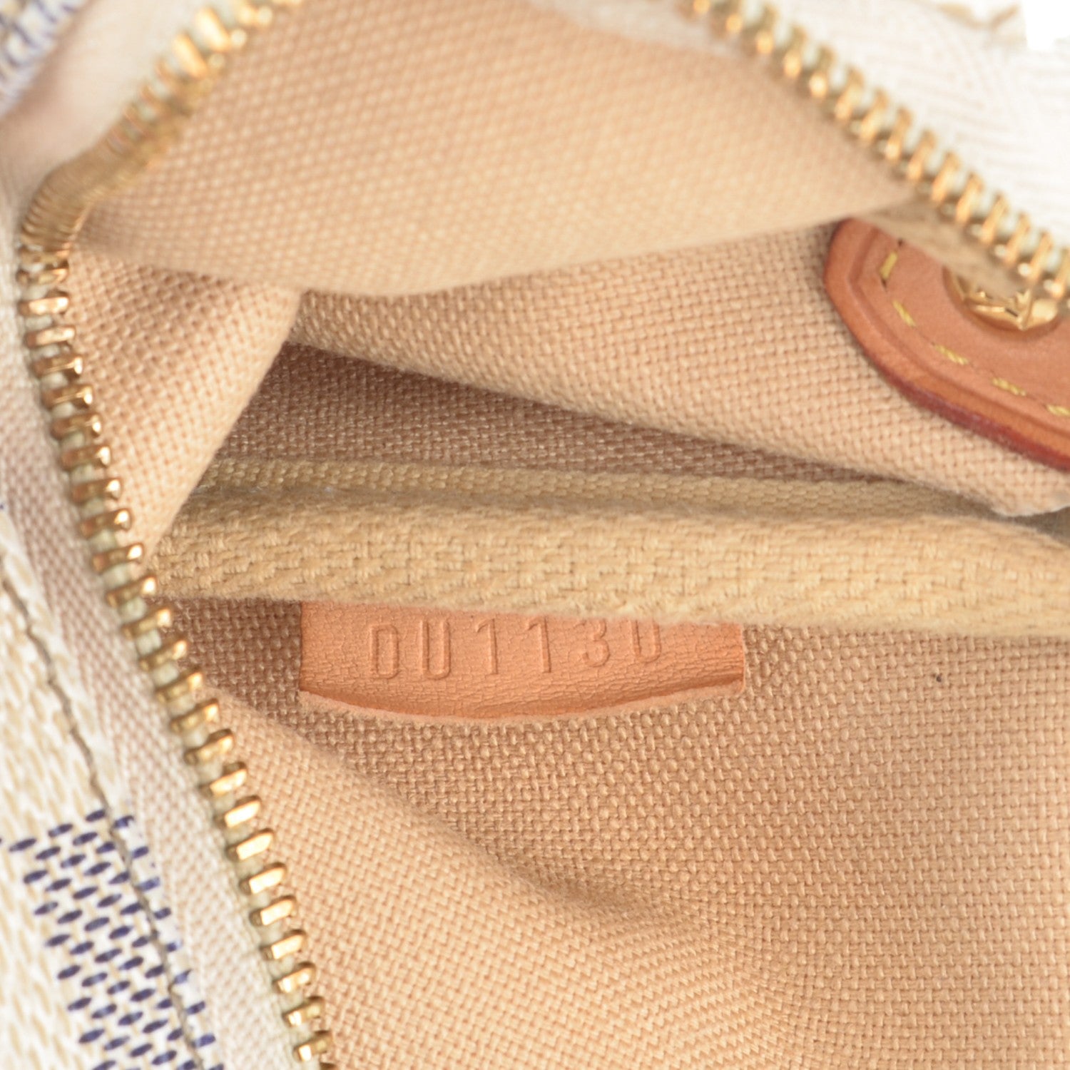 Louis Vuitton Damier Azur Eva Clutch 6 of 7