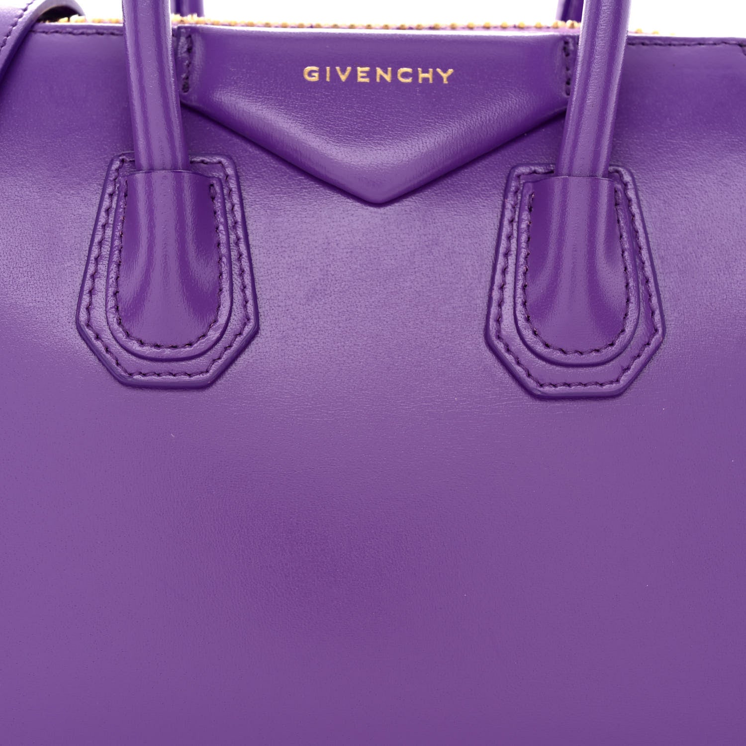 Givenchy Shiny Lord Calfskin Mini Antigona Ultraviolet 9 of 12