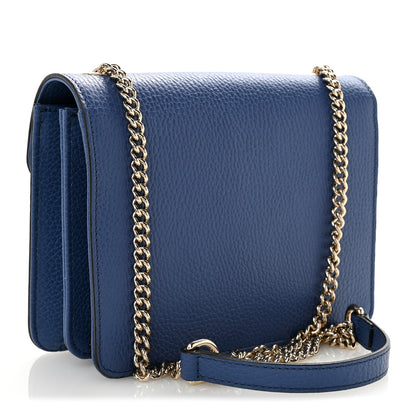 Gucci Dollar Calfskin Small Interlocking G Shoulder Bag Caspian 3 of 13