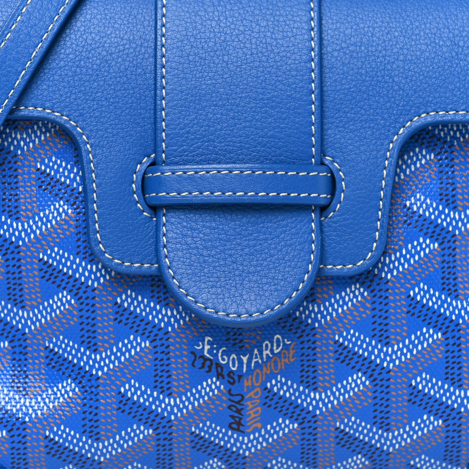 Goyard Goyardine Mini Saigon Sky Blue 7 of 9