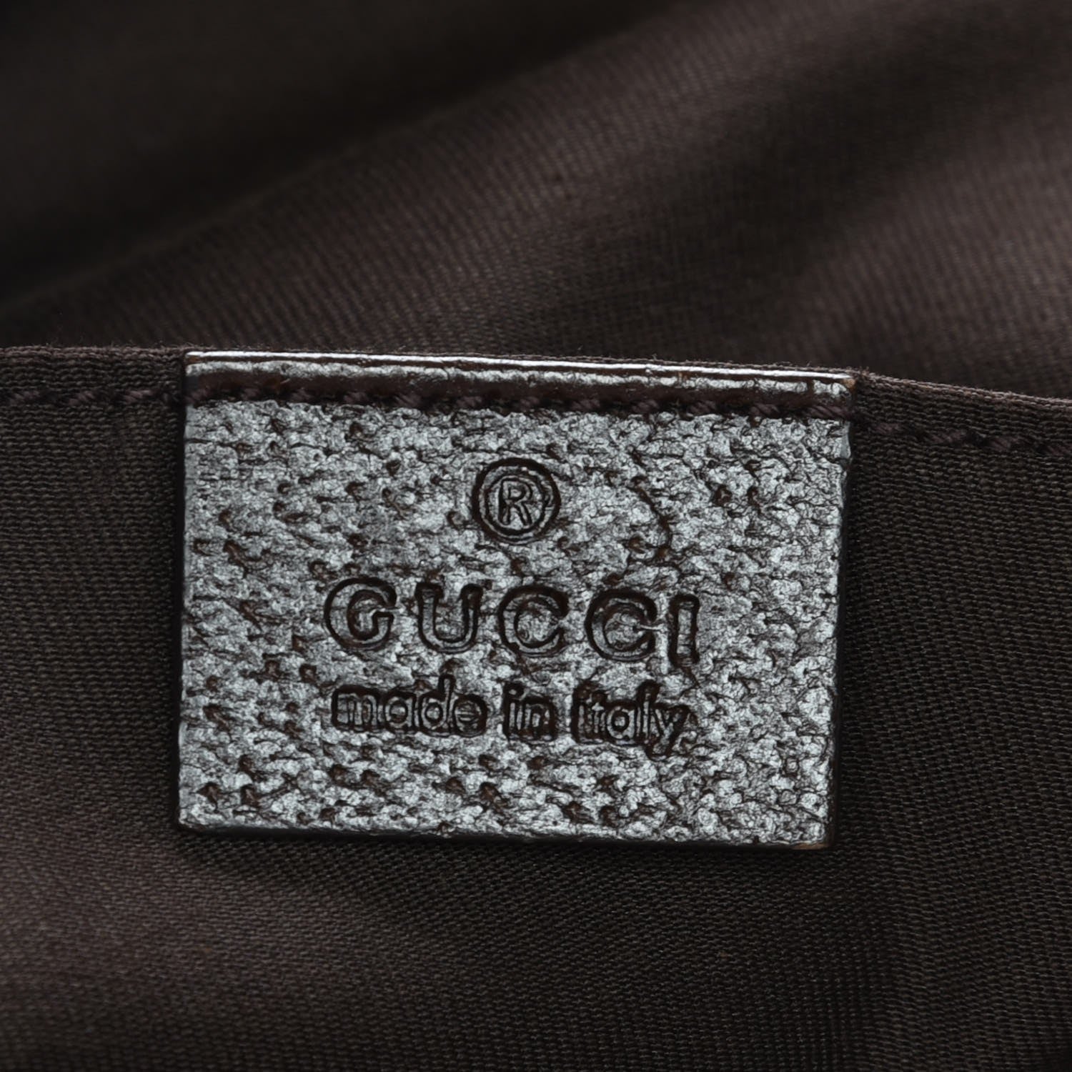 Gucci GG Monogram Medium Web Handle Vertical Tote Dark Brown 5 of 6