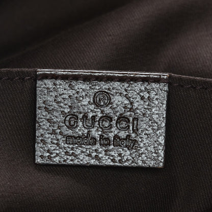 Gucci GG Monogram Medium Web Handle Vertical Tote Dark Brown 5 of 6