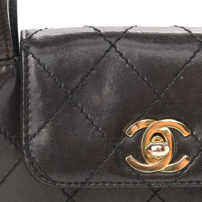 Chanel Lambskin Quilted Flap Bag Black 10 of 14
