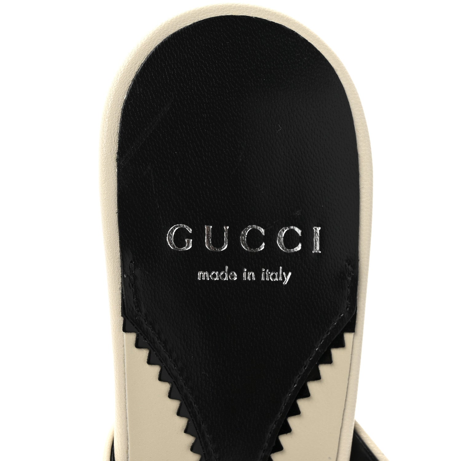 Gucci Malaga Kid Interlocking G Sandals 38.5 Mystic White 8 of 10